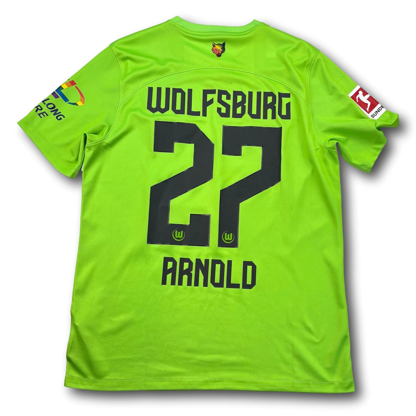 VfL Wolfsburg - 2022-23 - Domicile - M - Nike - Arnold #27 - signé