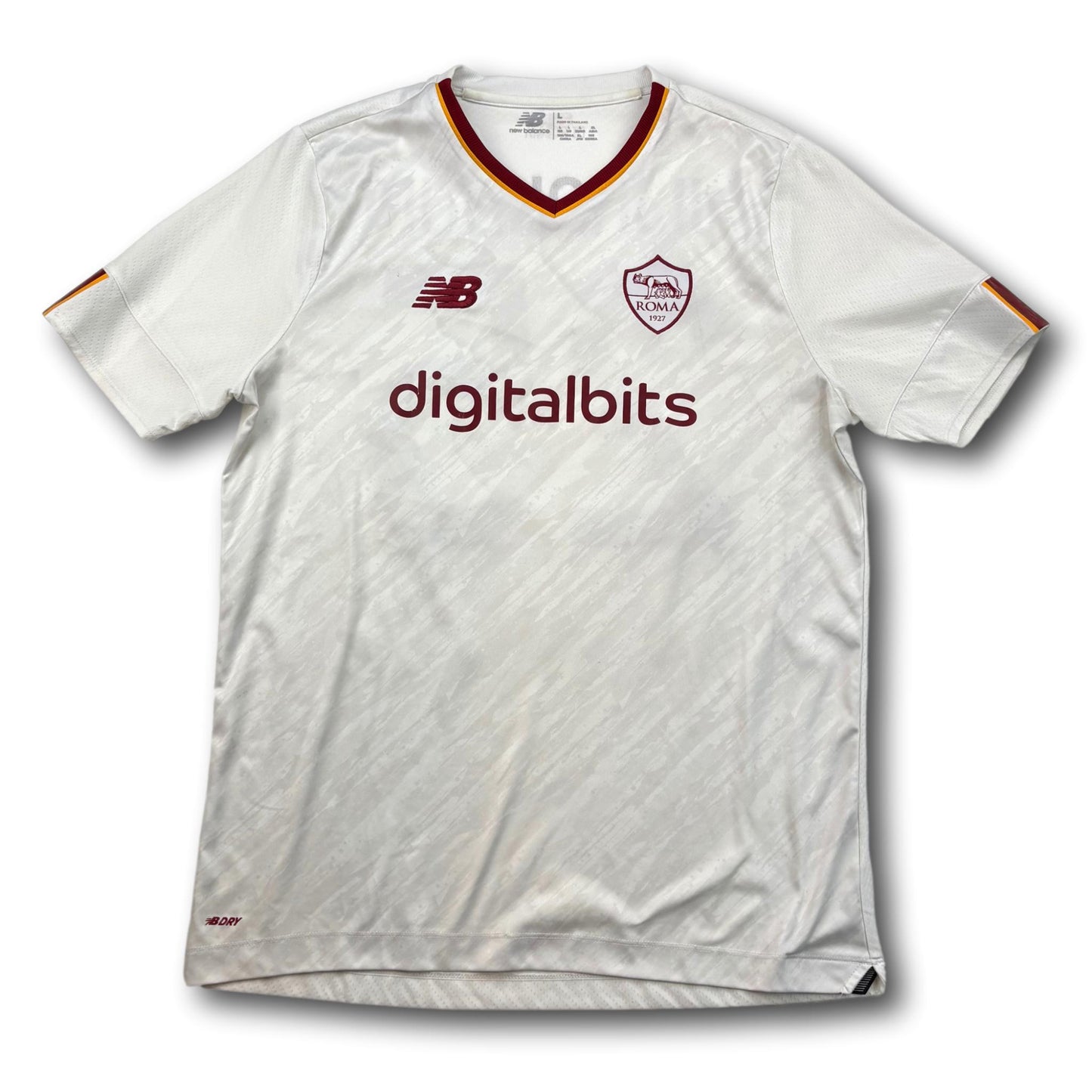 AS Roma - 2022-23 - Extérieur - L - New Balance - Wijnaldum #25