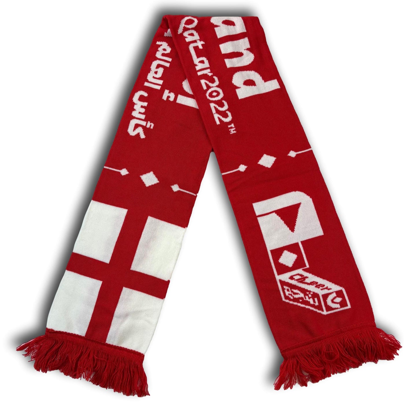 Angleterre - Coupe du Monde de la FIFA Qatar 2022 - Écharpe de supporter