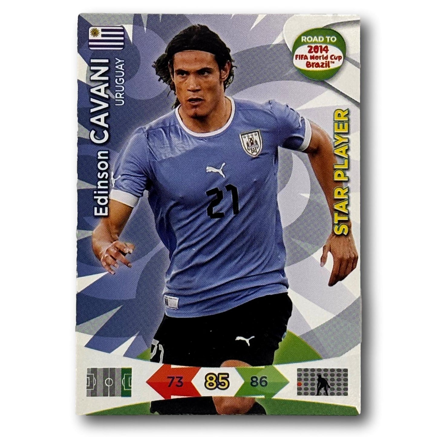Adrenalyn Road to World Cup 2014 - Star Player - Edinson Cavani
