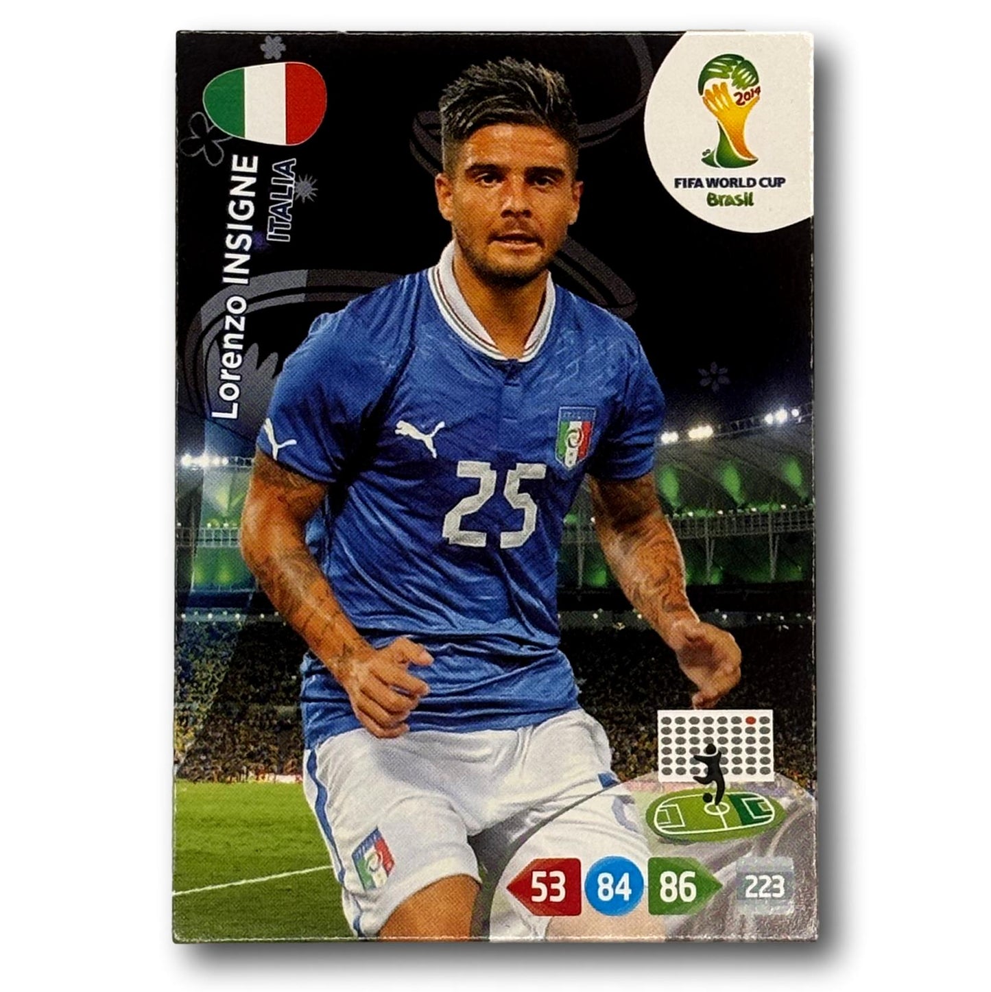 Adrenalyn FIFA World Cup 2014 - Lorenzo Insigne