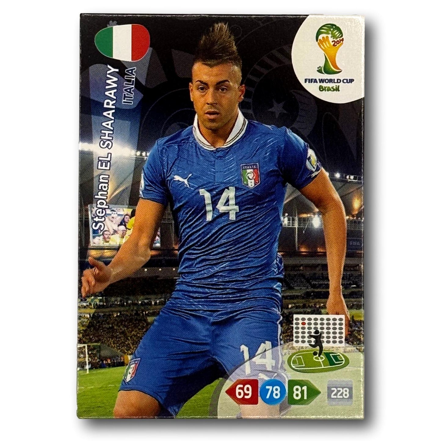 Adrenalyn FIFA World Cup 2014 - Stephan El Shaarawy