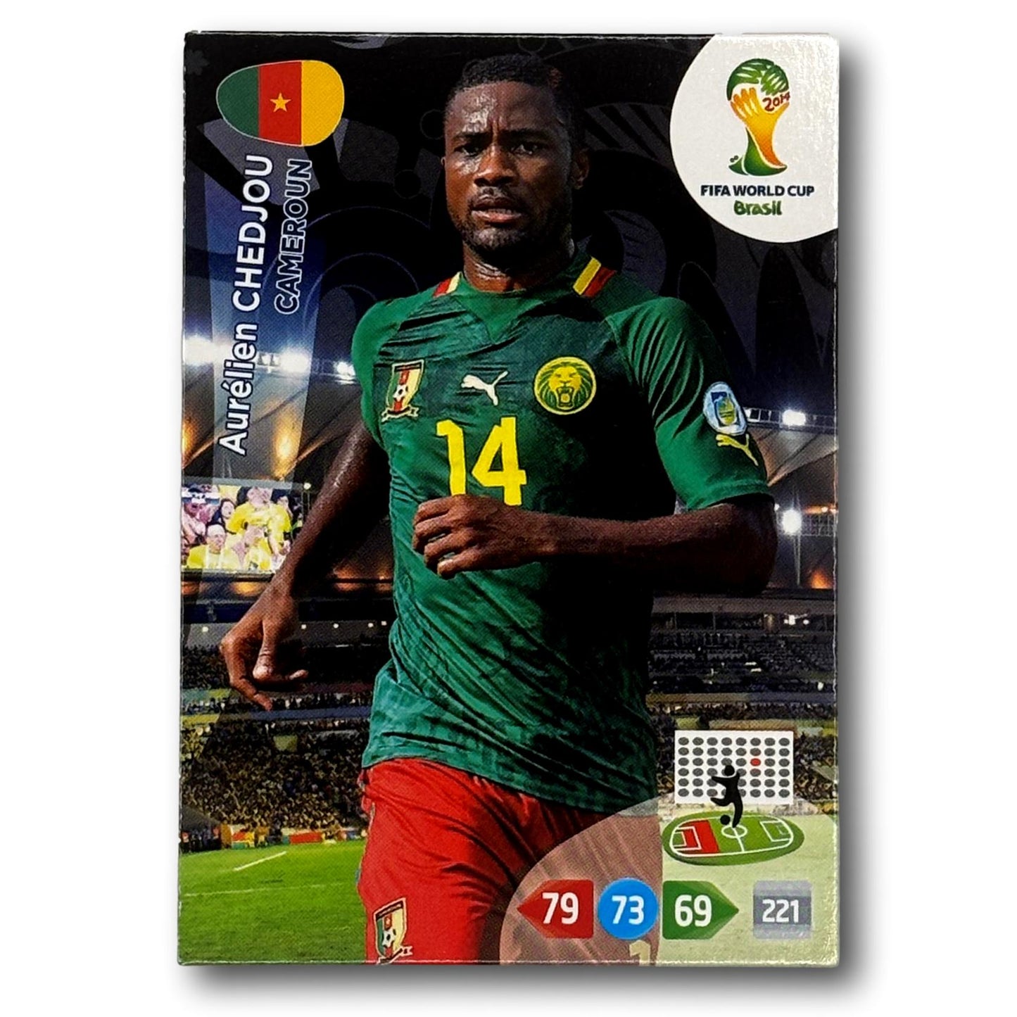 Adrenalyn FIFA World Cup 2014 - Aurélien Chedjou