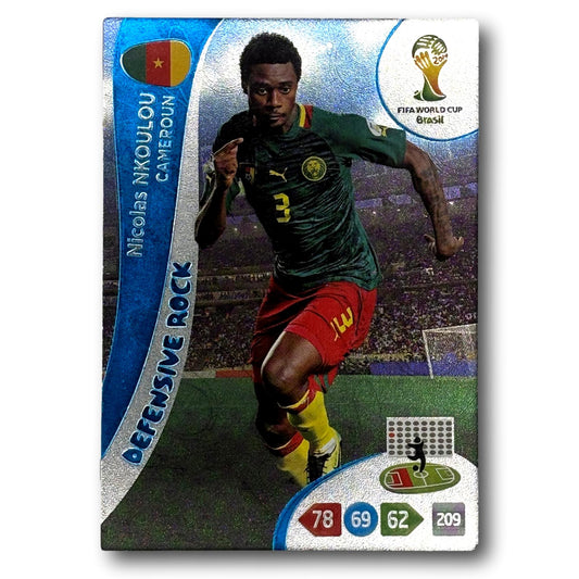 Adrenalyn FIFA World Cup 2014 - Defensive Rock - Nicolas Nkoulou