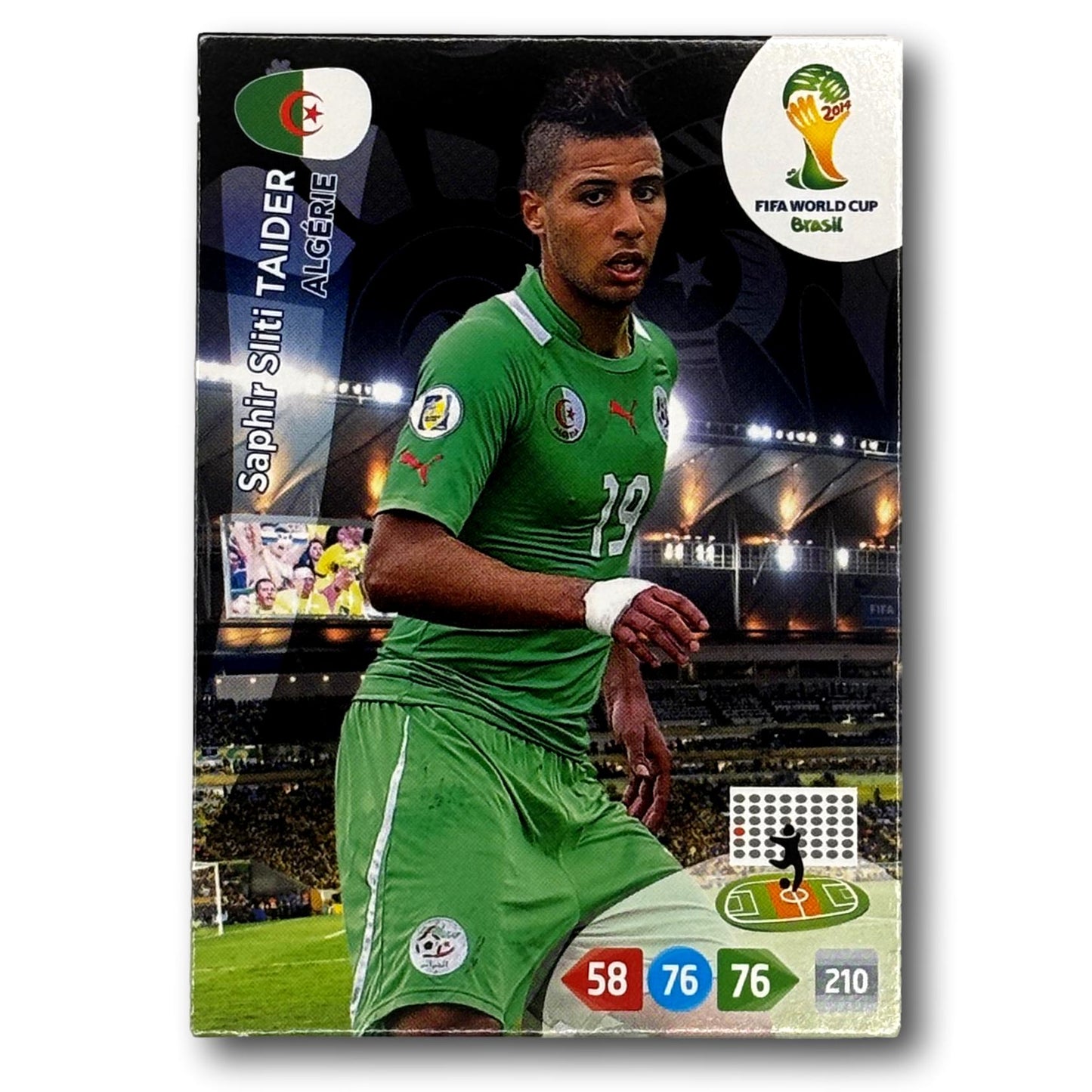 Adrenalyn FIFA World Cup 2014 - Saphir Sliti Taïder