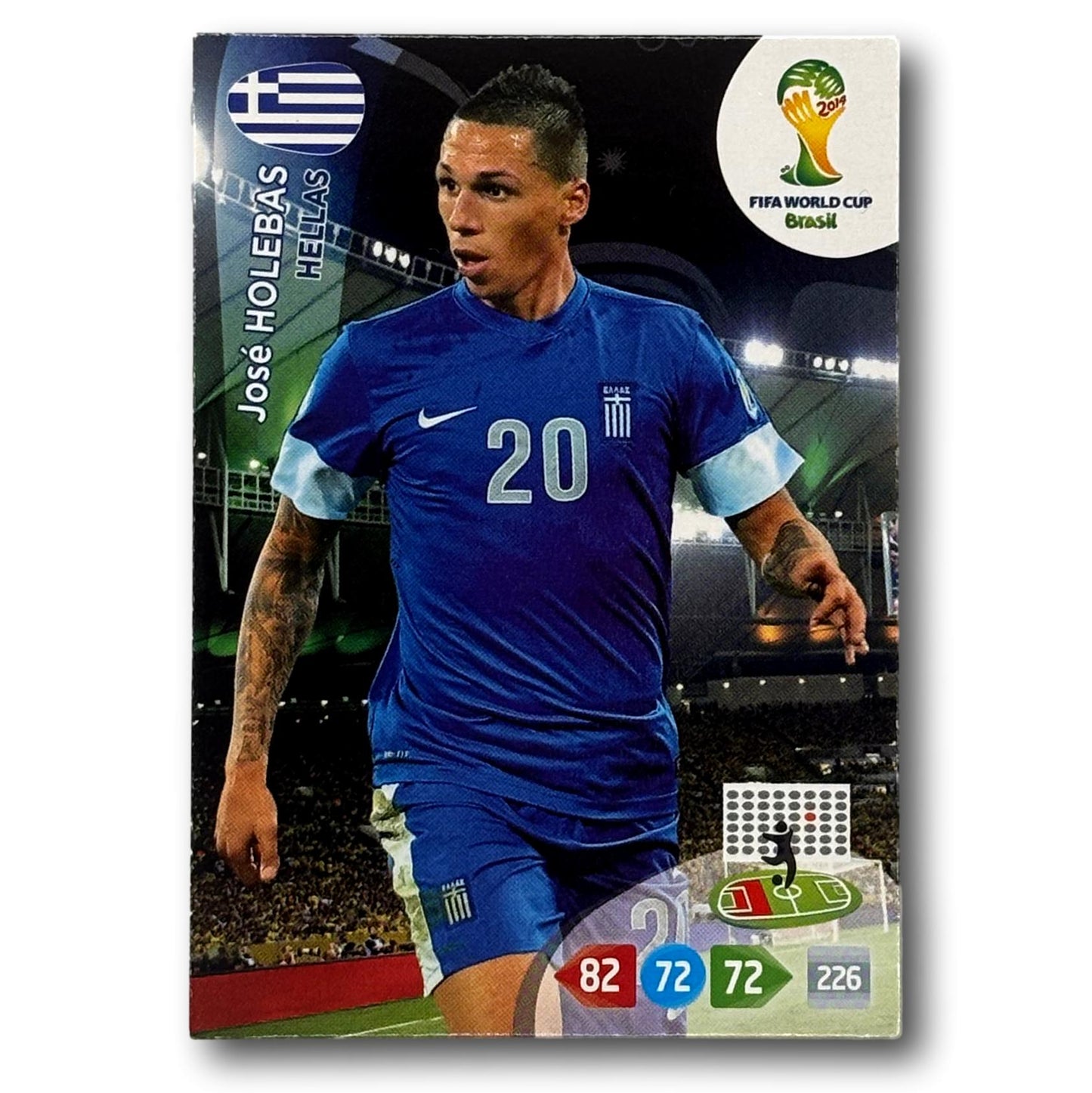 Adrenalyn FIFA World Cup 2014 - José Holebas