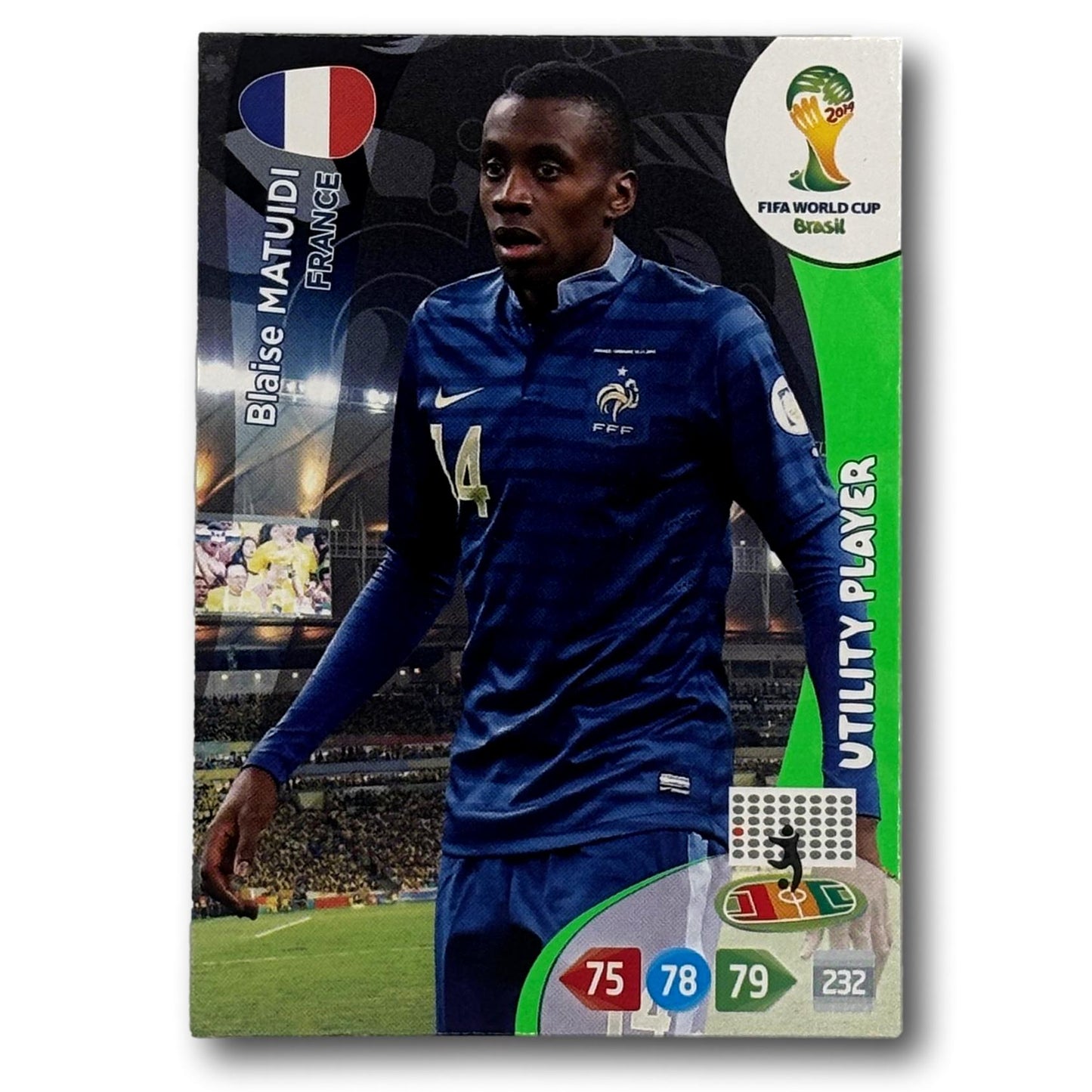 Adrenalyn FIFA World Cup 2014 - Joueur polyvalent - Blaise Matuidi