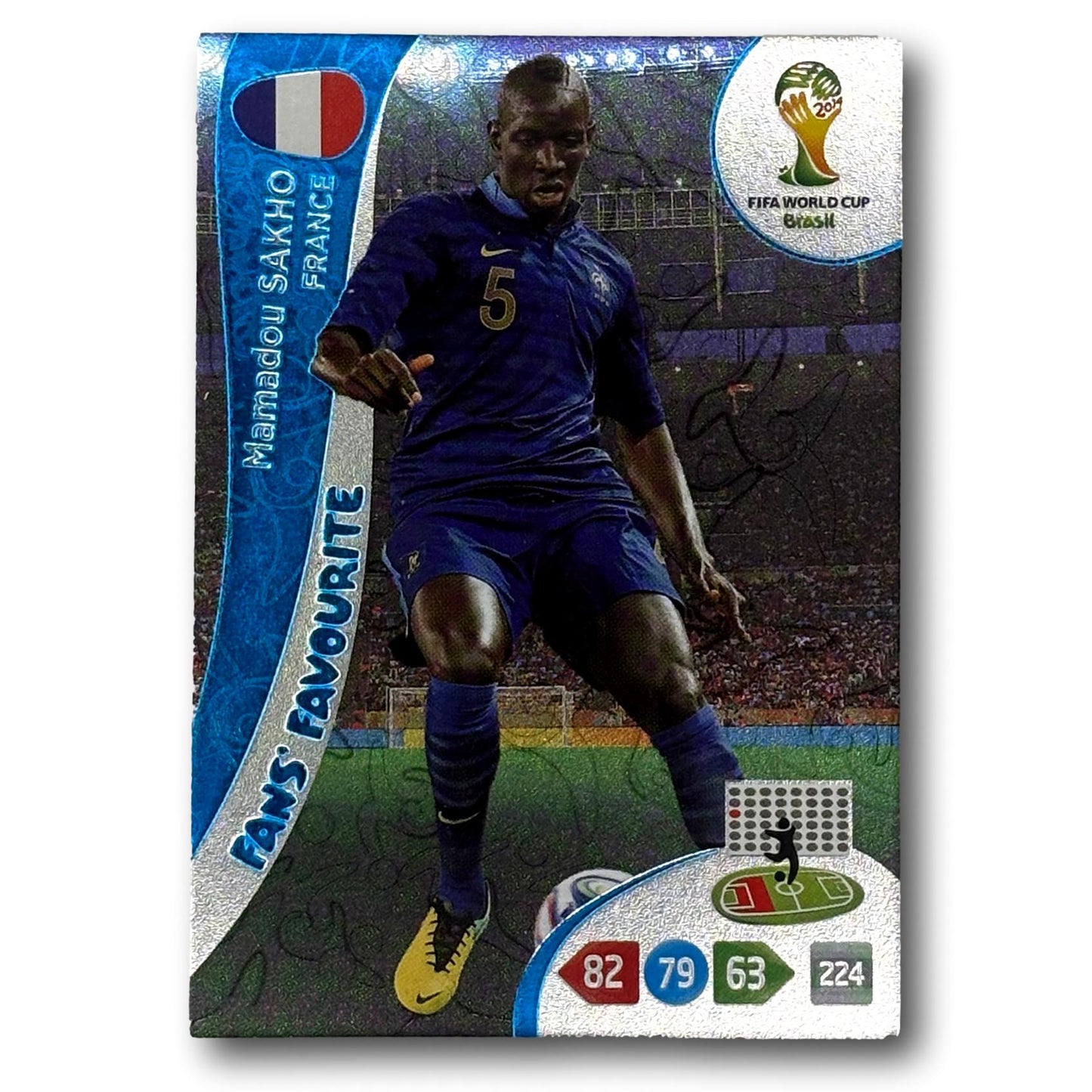 Adrenalyn FIFA World Cup 2014 - Le chouchou des fans - Mamadou Sakho