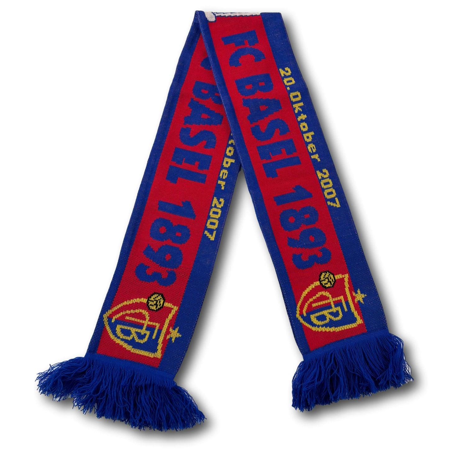 FC Basel / SC Binningen - Swisscom Cup 2007 - Fan scarf