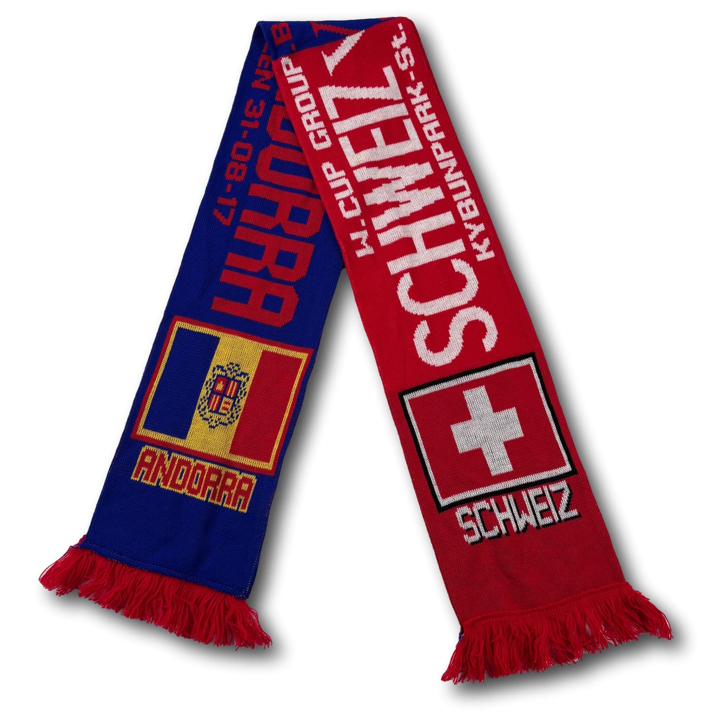 Switzerland / Andorra - 2017 World Cup Qualifying Match - Fan Scarf