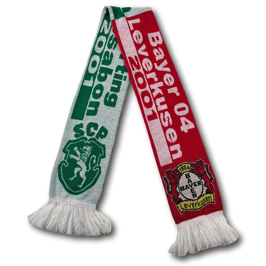 Sporting Lisbonne / Bayer Leverkusen - 2000/01 - Écharpe de supporter