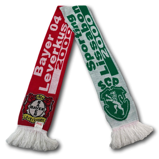 Sporting Lisbonne / Bayer Leverkusen - 2000/01 - Écharpe de supporter
