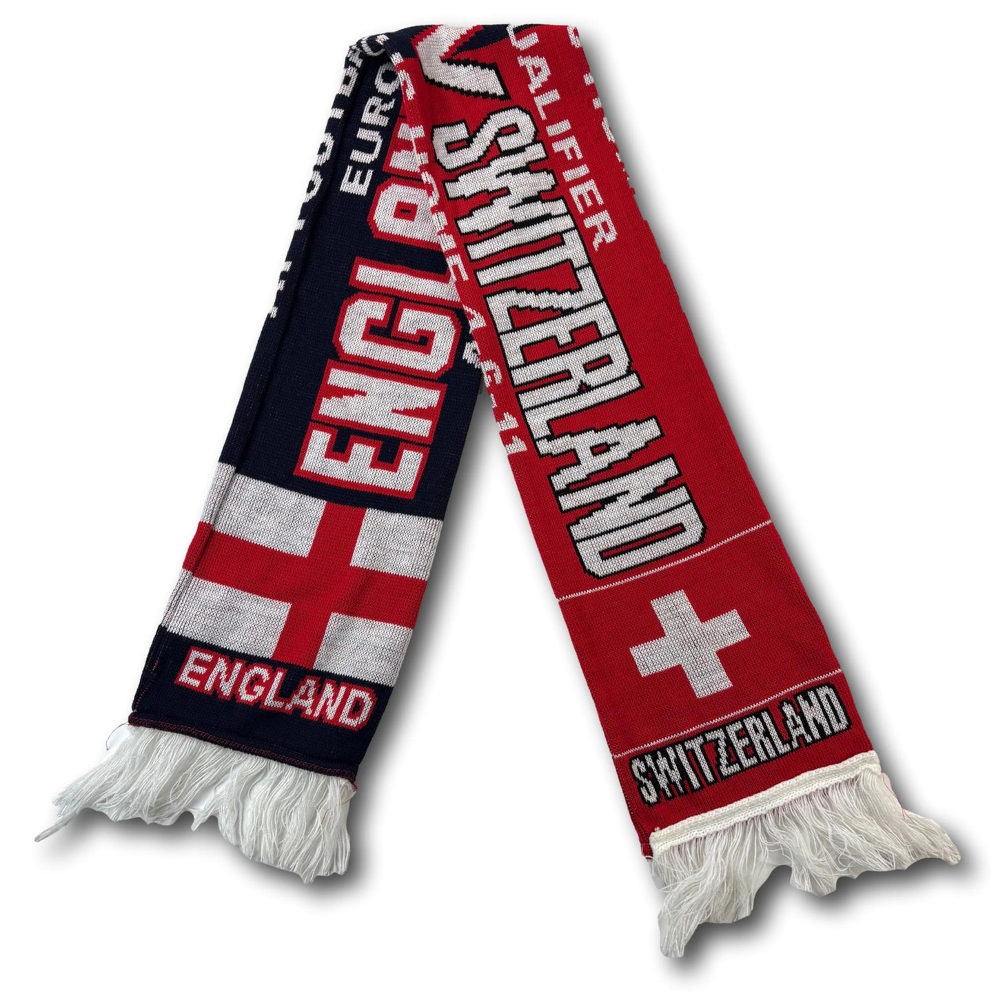 Suisse / Angleterre - Match de qualification pour le Championnat d'Europe 2011 - Écharpe de supporter