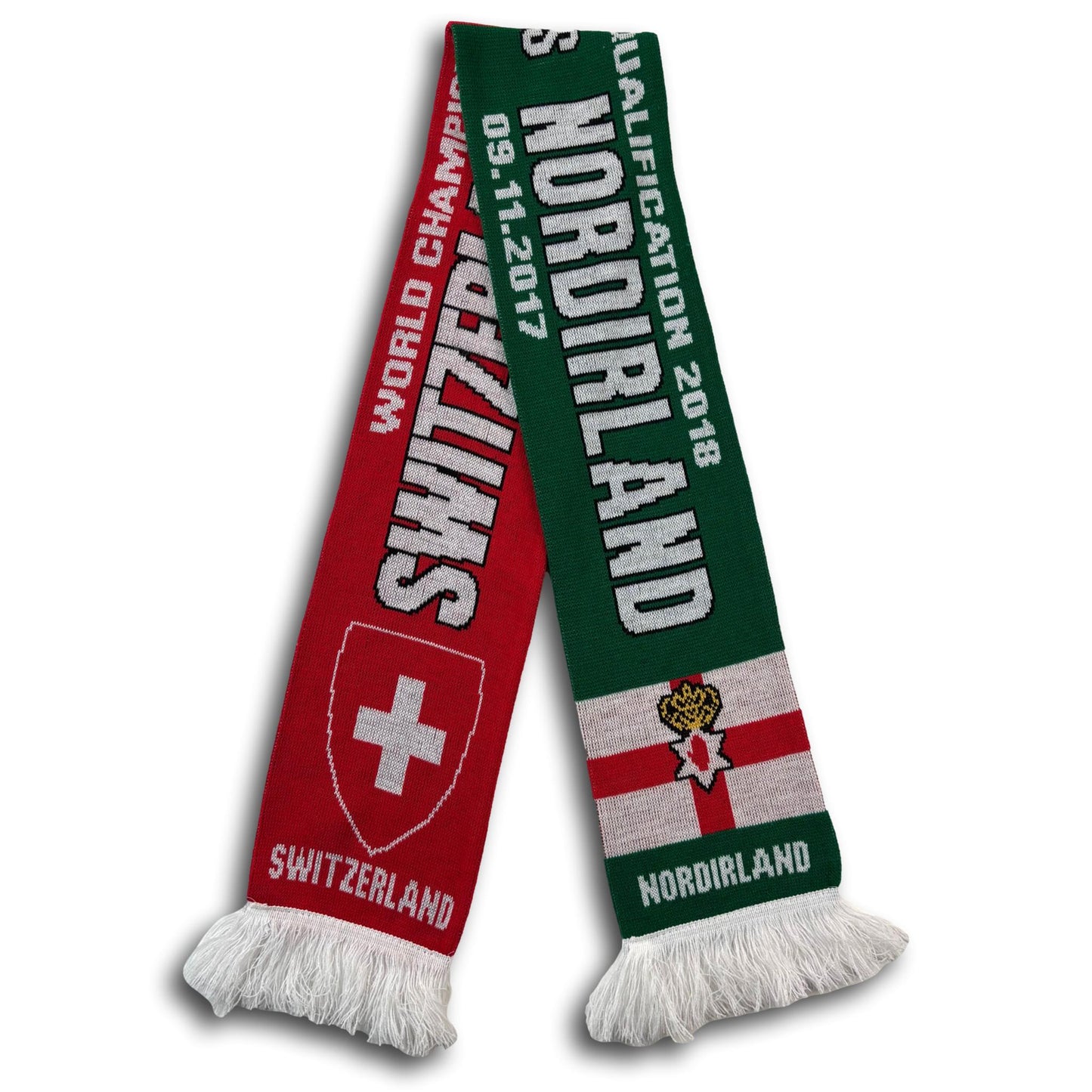 Northern Ireland / Switzerland - 2018 World Cup Qualifying Match - Fan Scarf