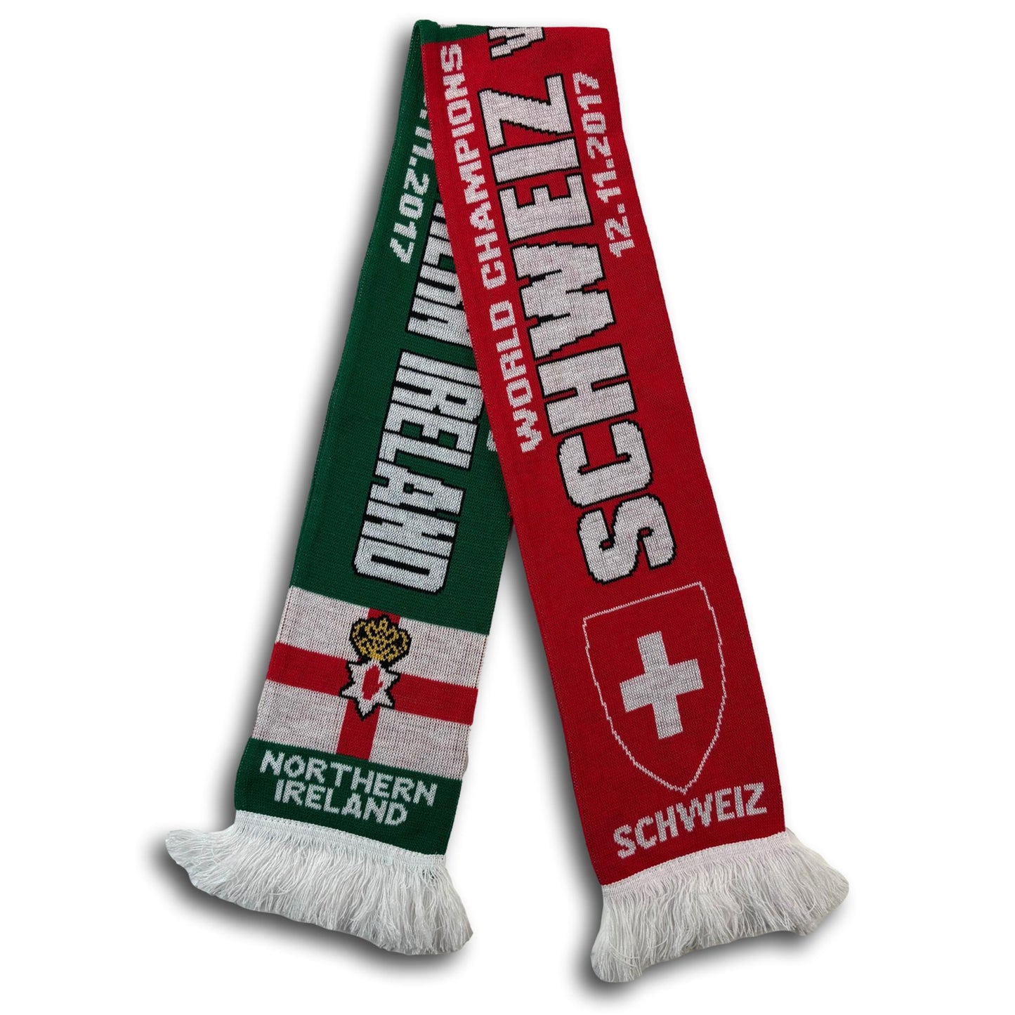 Northern Ireland / Switzerland - 2018 World Cup Qualifying Match - Fan Scarf
