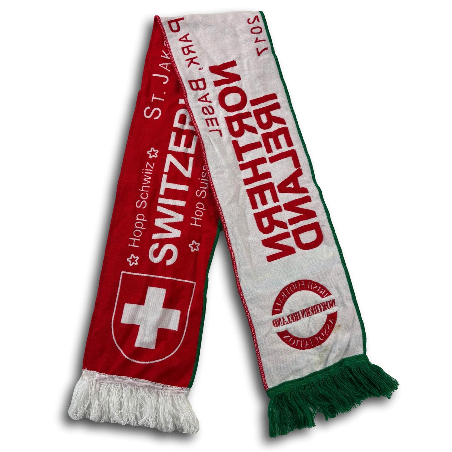 Irlande du Nord / Suisse - Barrages de qualification pour la Coupe du Monde 2017 - Écharpe de supporter