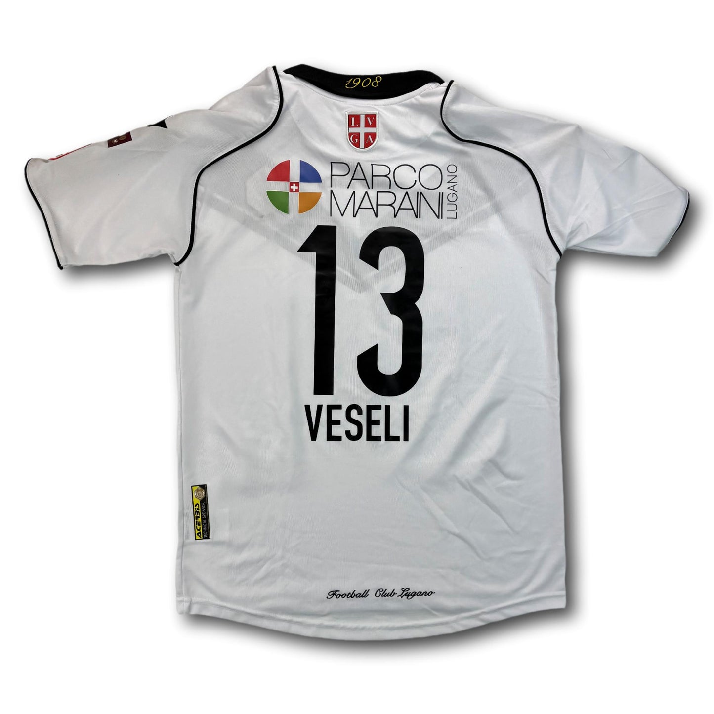 FC Lugano - 2015-16 - Matchworn - Auswärts - M - Acerbis - Veseli #13