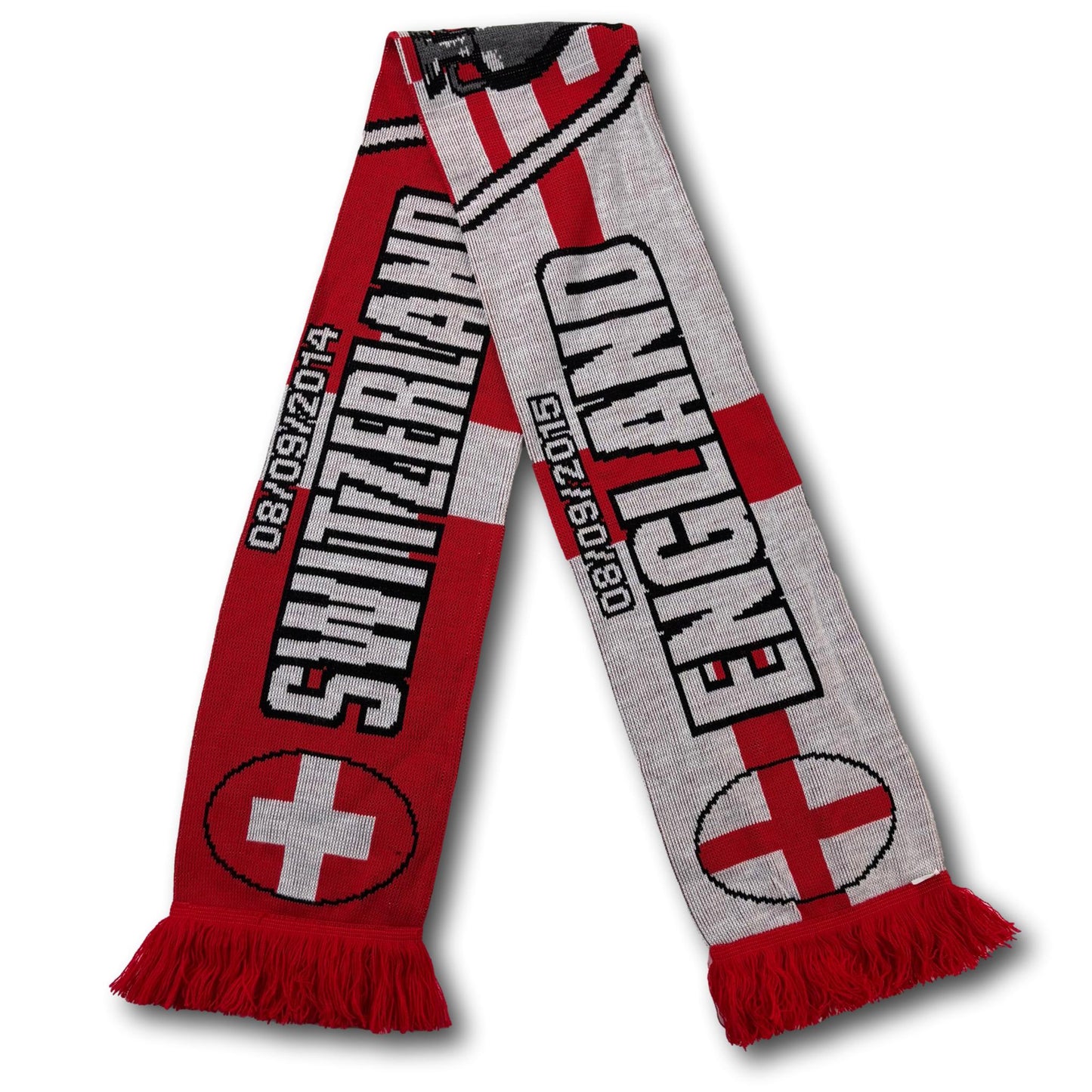 Switzerland / England - European Championship Qualifying Match 2014 - Fan Scarf