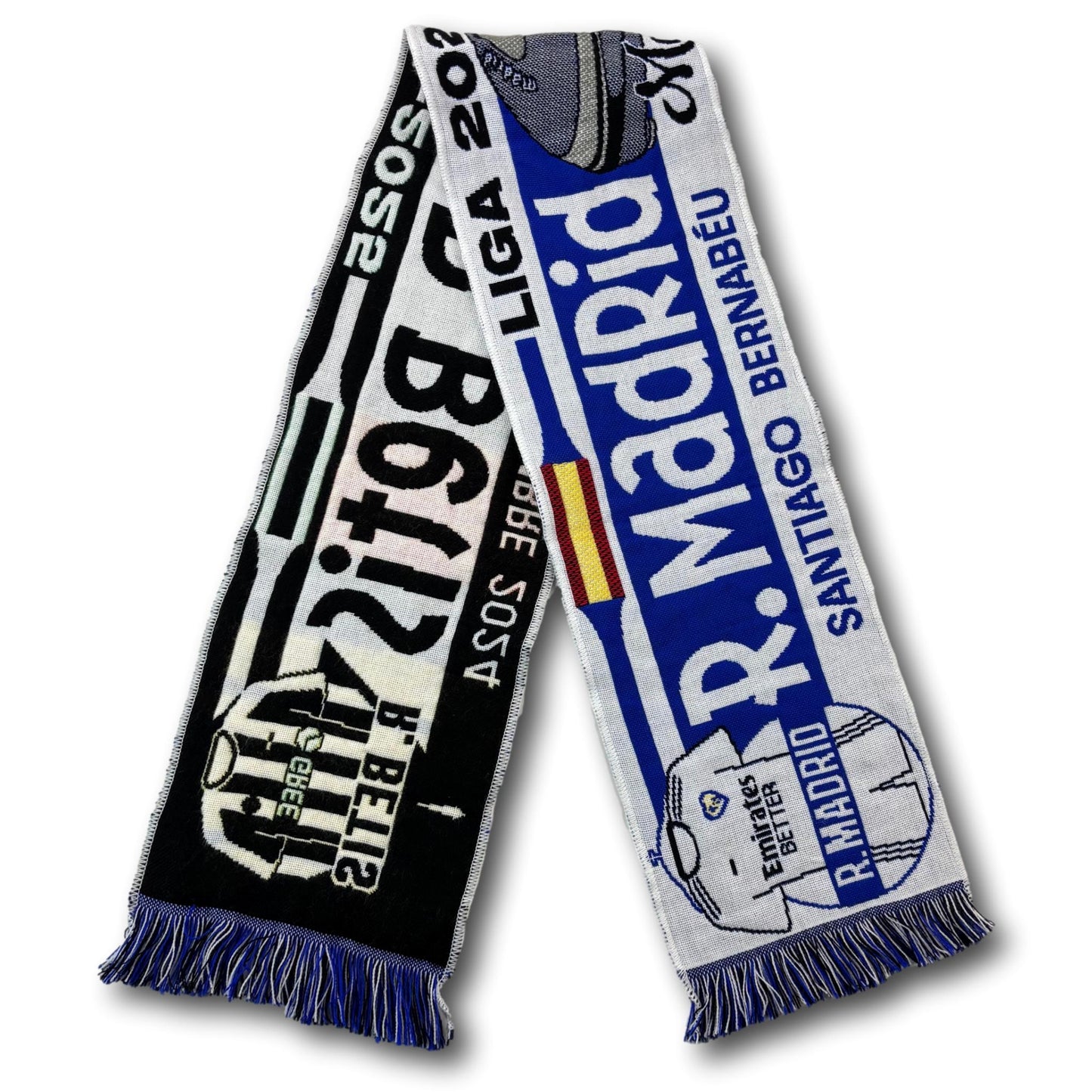 Écharpe de supporter Real Madrid / Real Betis - Saison 2024/25