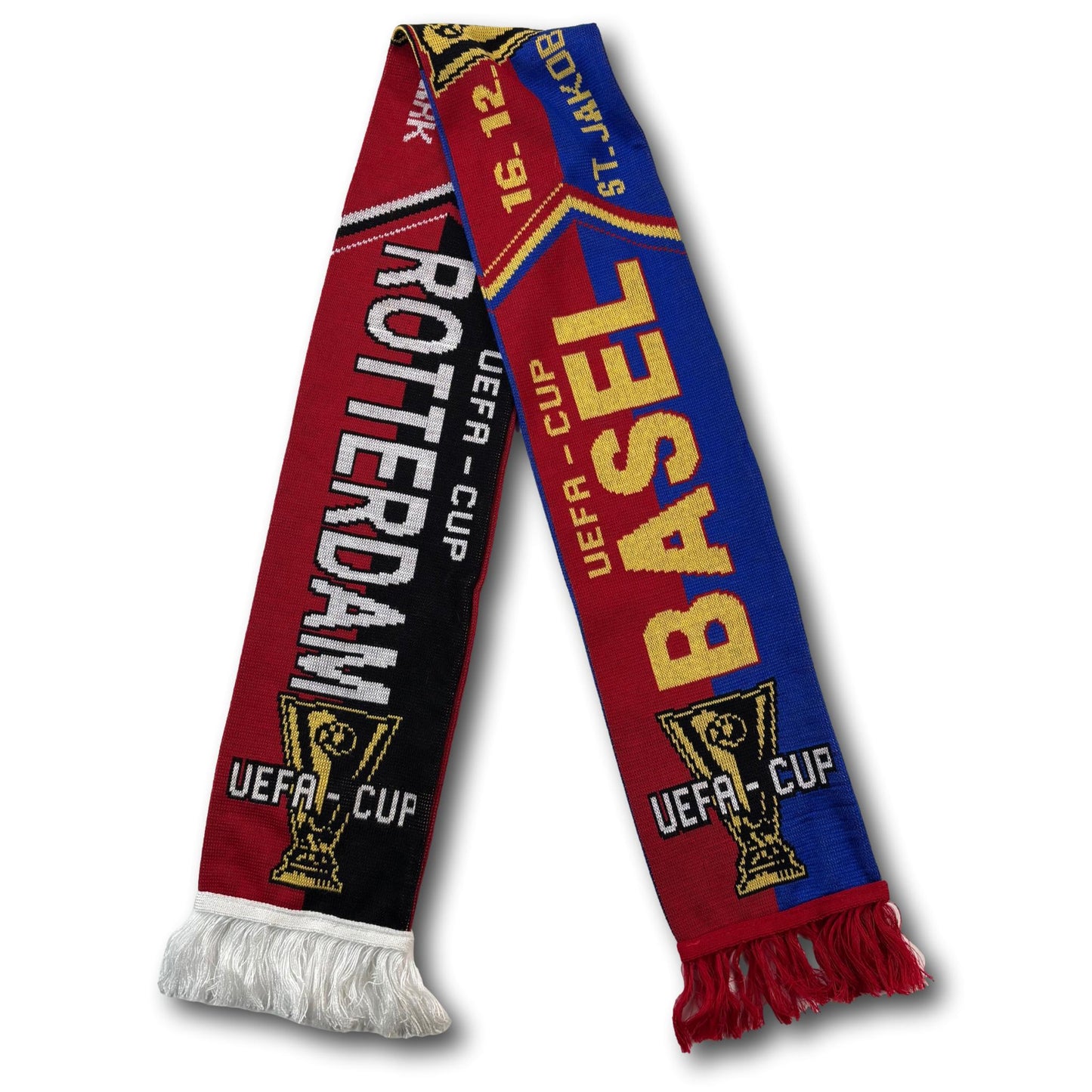 FC Basel / Feyernoord Rotterdam - UEFA Cup Finale 2004 - Fanschal