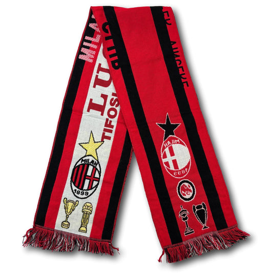 Écharpe de supporter du club de supporters de l'AC Milan à Lucerne