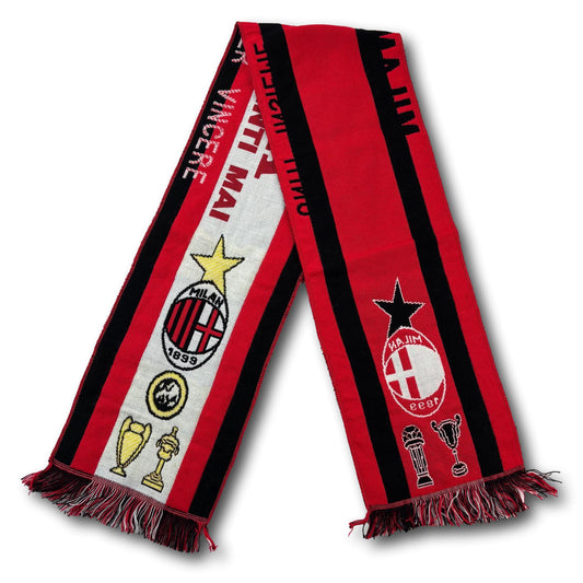 Écharpe de supporter du club de supporters de l'AC Milan à Lucerne