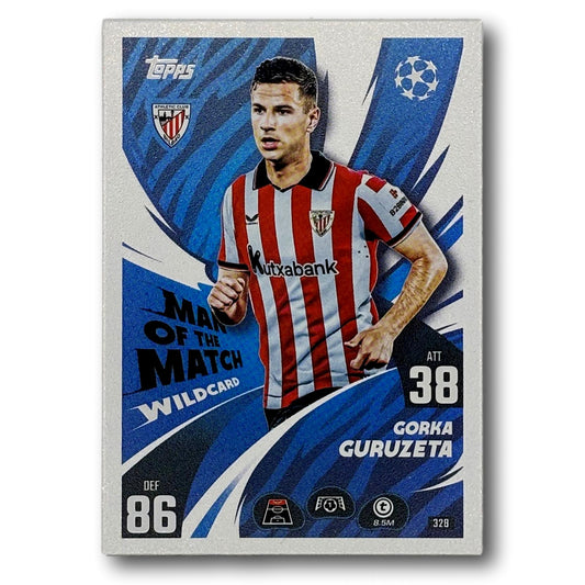 Topps Match Attax 2025/26 - Man of the Match - Gorka Guruzeta