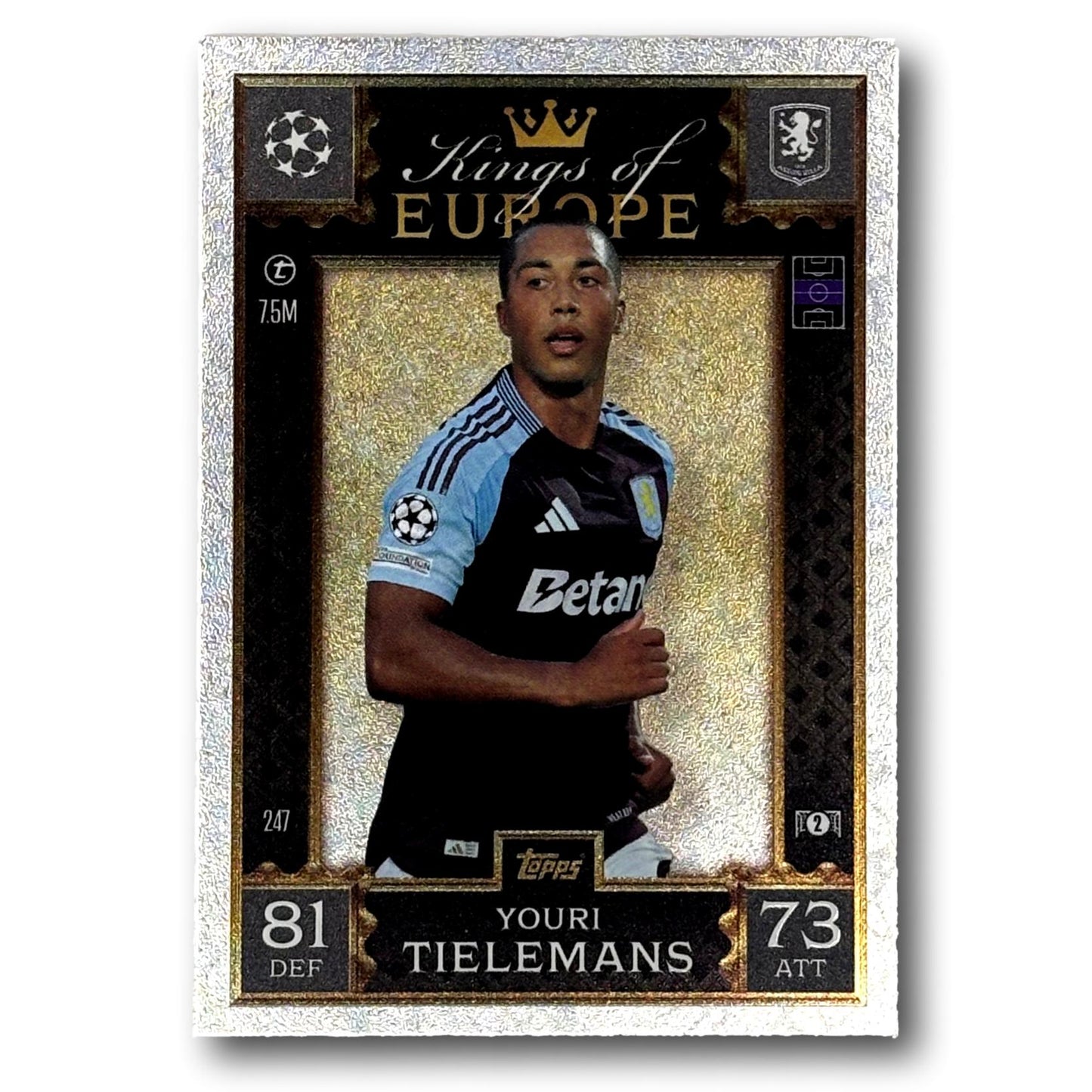 Topps Match Attax 2024/25 - Rois d'Europe - Youri Tielemans