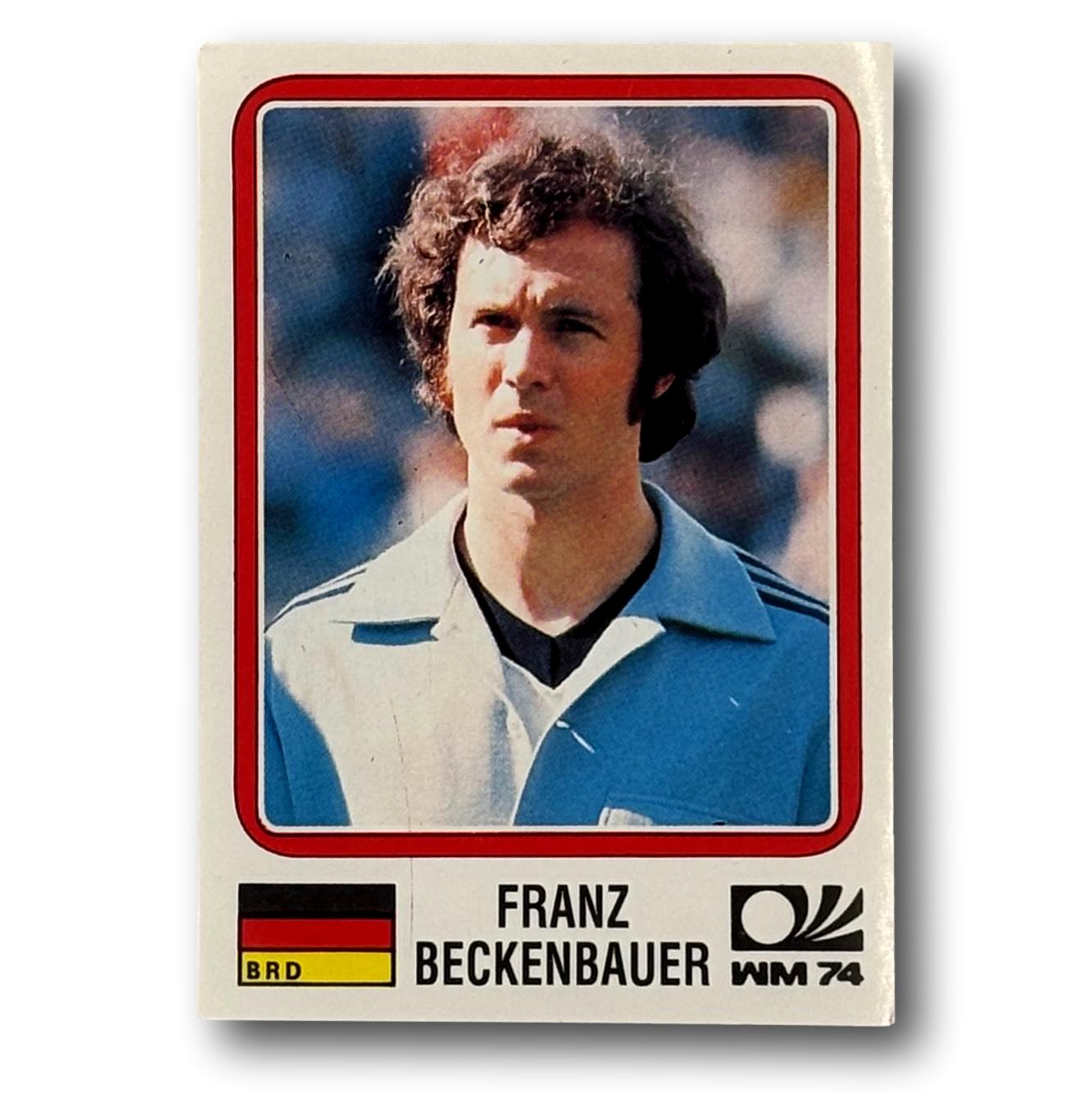 Panini World Cup Story Sonric's 1974 - Franz Beckenbauer