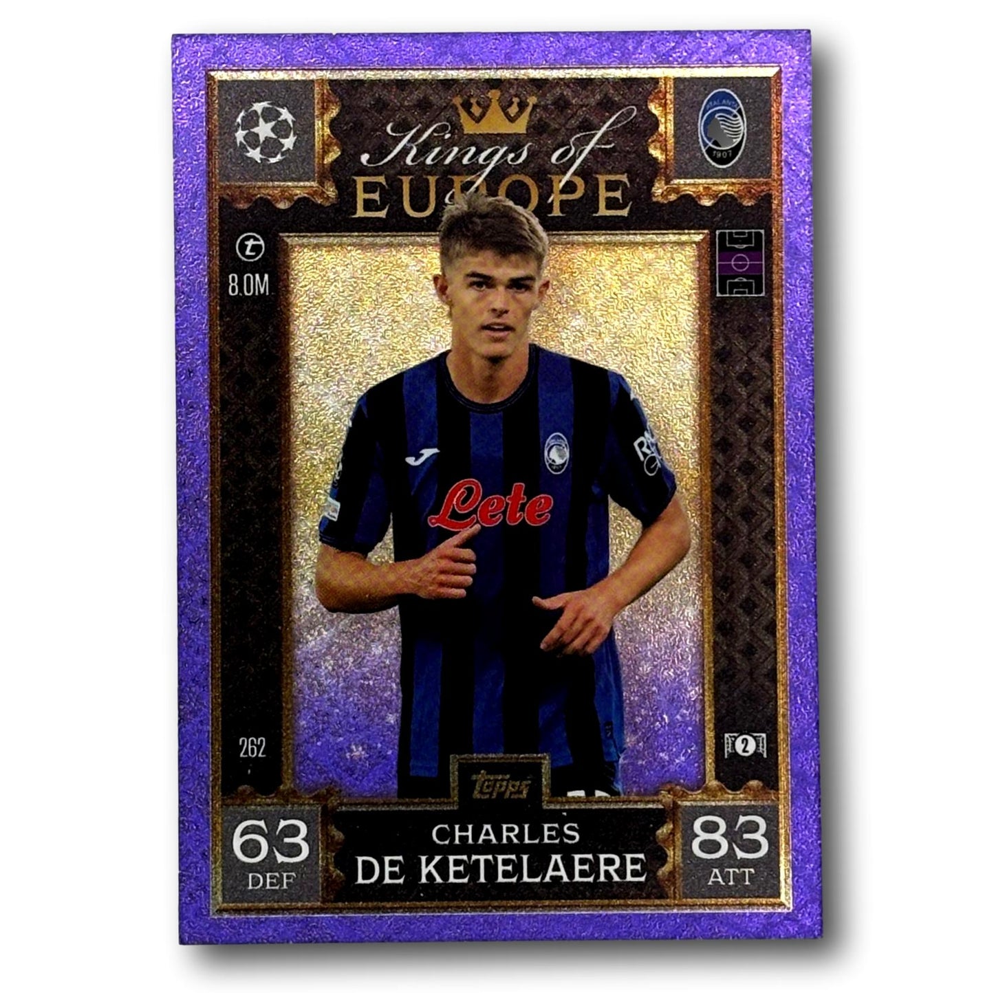 Topps Match Attax 2024/25 - Kings of Europe - Charles De Ketelaere