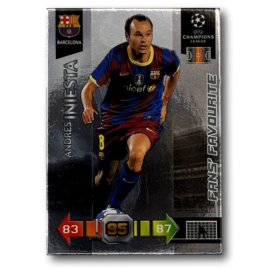 Adrenalyn Champions League 2010/11 - Fans' Favourite - Andrés Iniesta