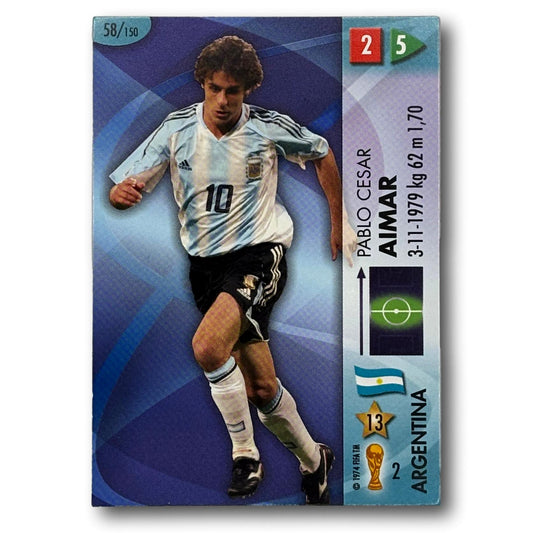 Panini Coupe du Monde de la FIFA 2006 - Pablo Cesar Aimar