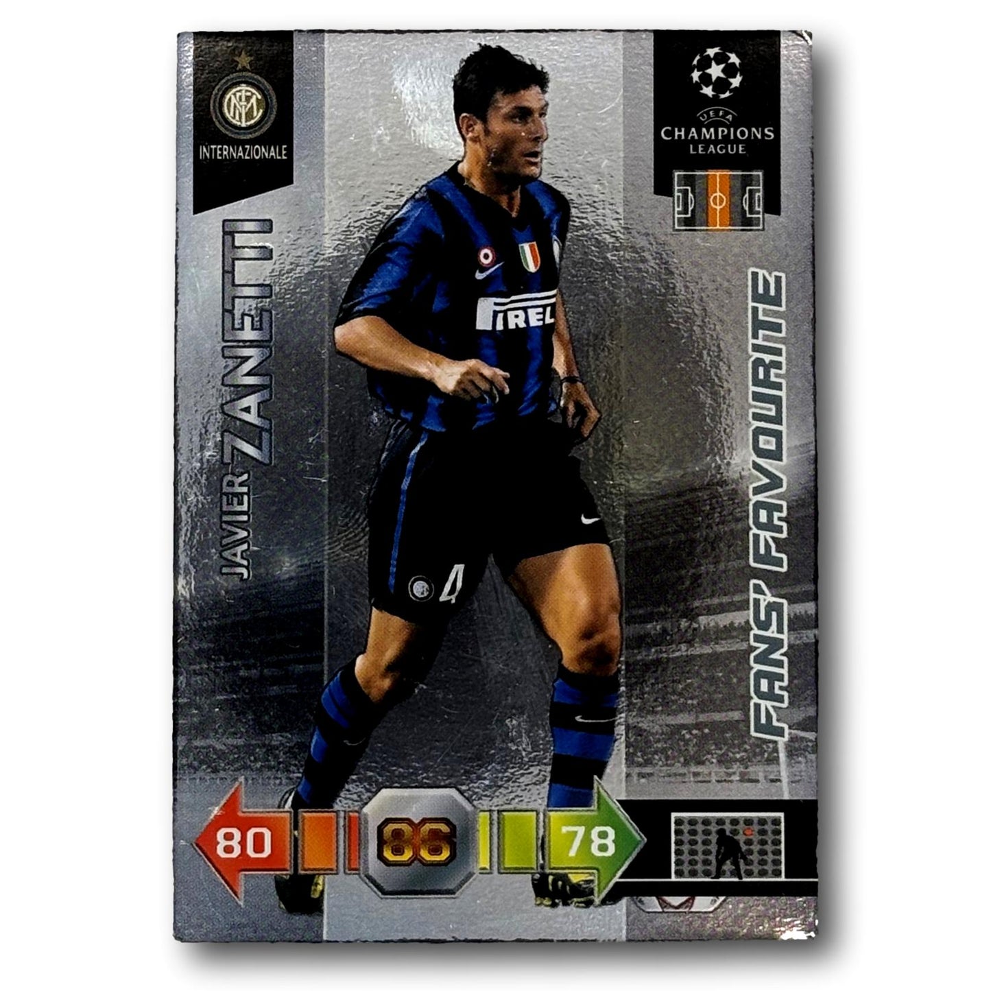 Adrenalyn Champions League 2010/11 - Fans' Favourite - Javier Zanetti