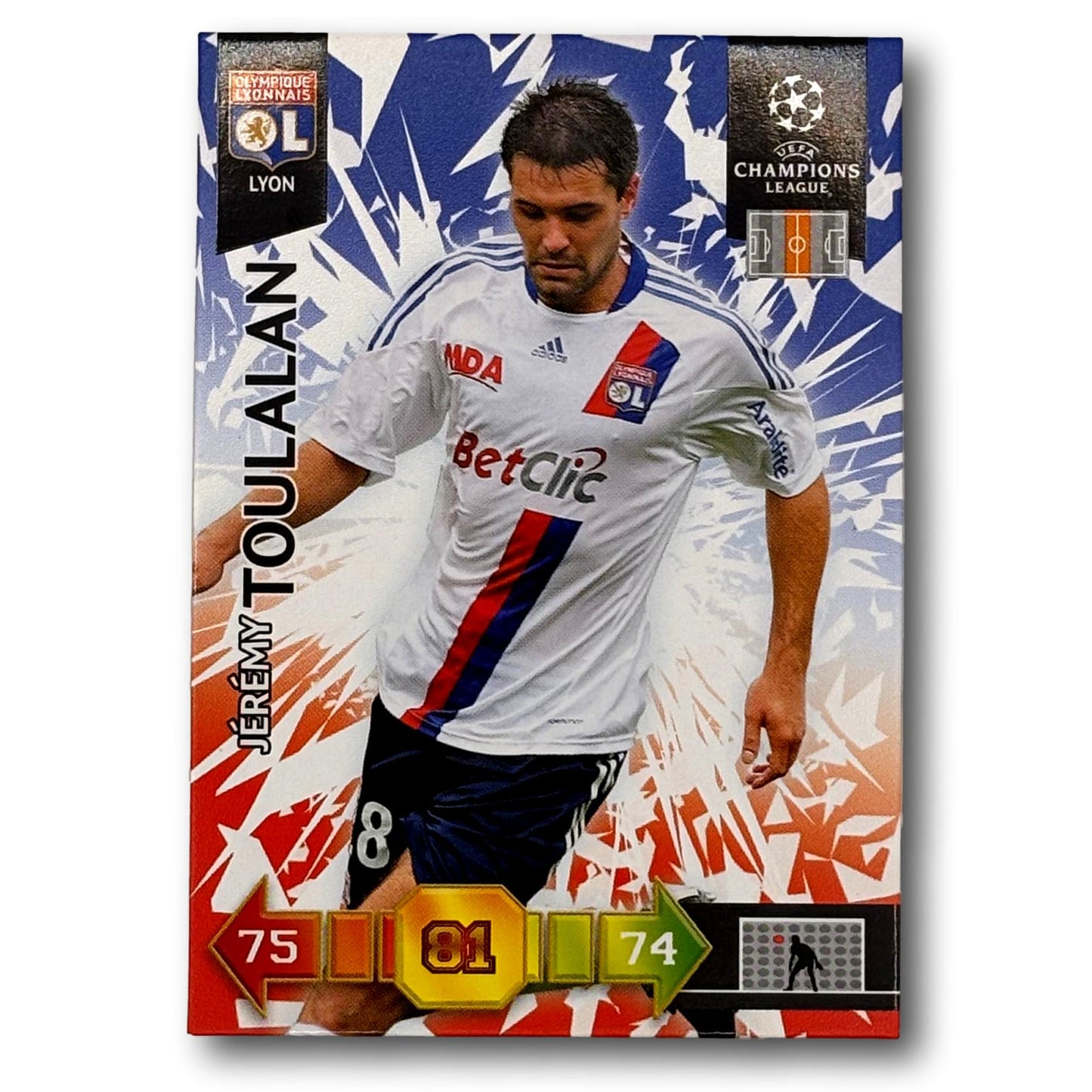 Adrenalyn Champions League 2010/11 - Jeremy Toulalan