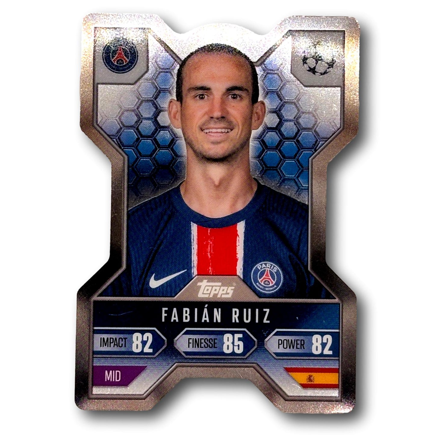 Topps Match Attax 2024/25 - Chrome X - Fabian Ruiz