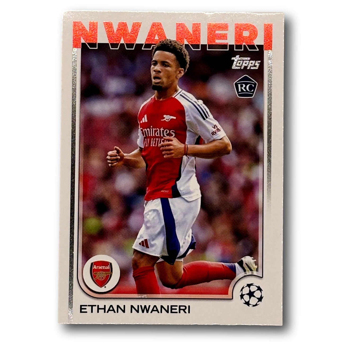 Topps UEFA Club Competition 2024/25 - Carte de recrue - Ethan Nwaneri