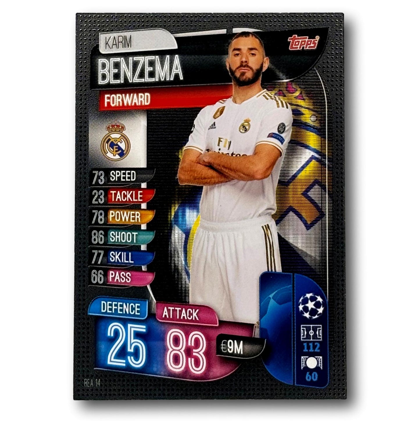 Topps Match Attax 2019/20 - Attaquant - Karim Benzema