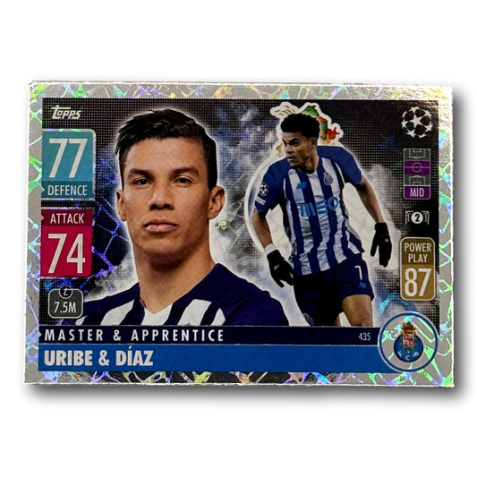 Topps Champions League 2021/2022 - Master & Apprentice - Uribe & Díaz