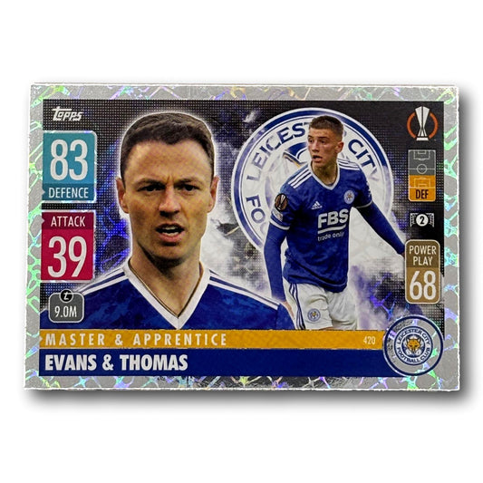 Topps Champions League 2021/2022 - Master & Apprentice - Evans & Thomas
