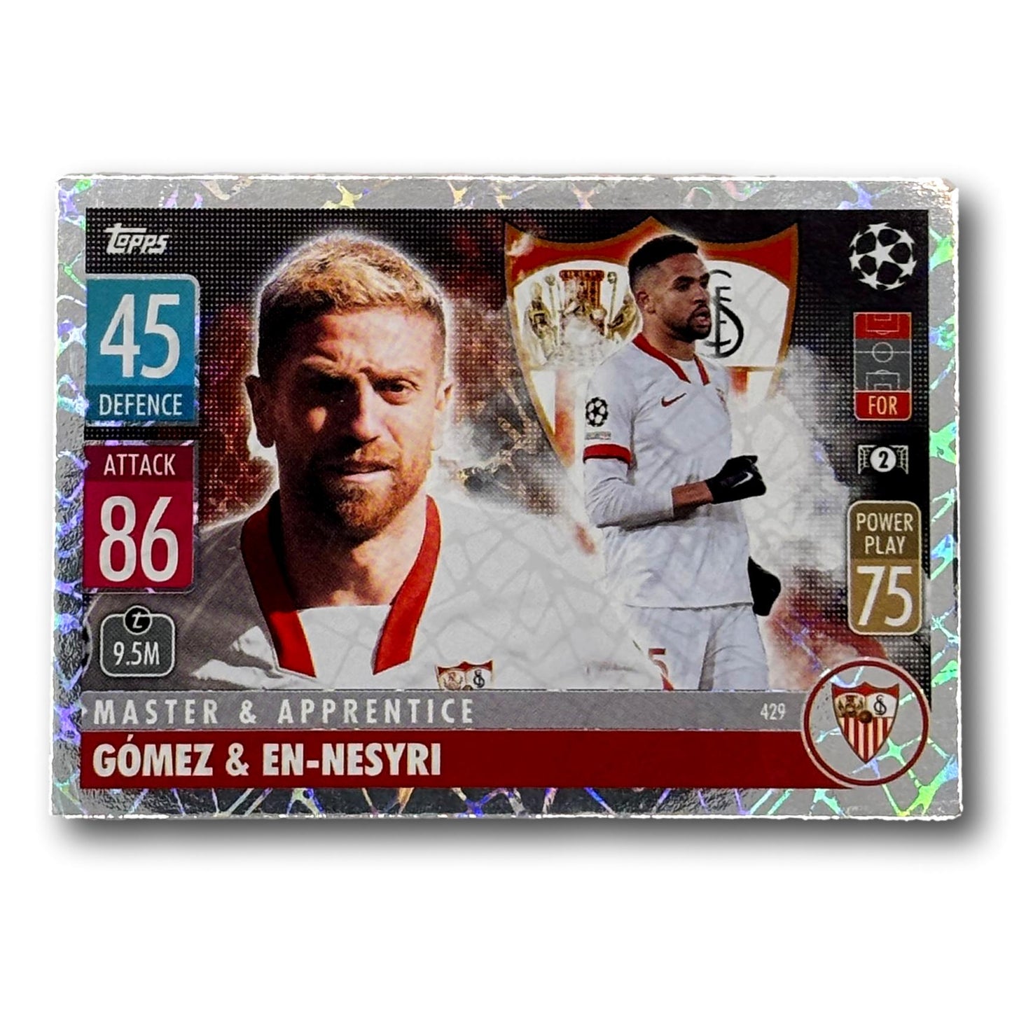 Topps Champions League 2021/2022 - Maître &amp; Apprenti - Gómez &amp; En-Nesyri
