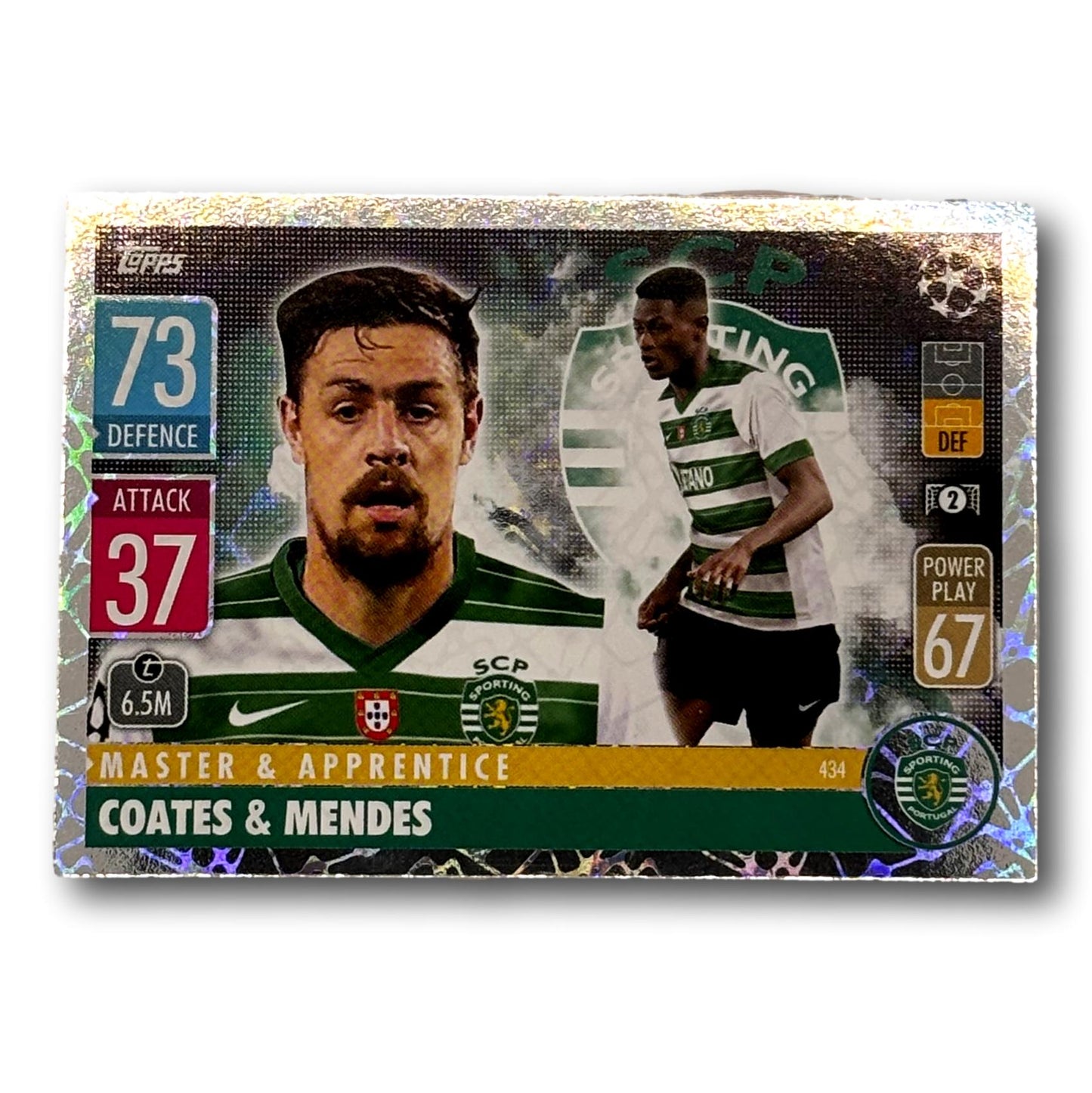 Topps Champions League 2021/2022 - Master & Apprentice - Coates & Mendes