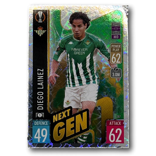 Topps Match Attax 2021/22 - Next Gen - Diego Lainez