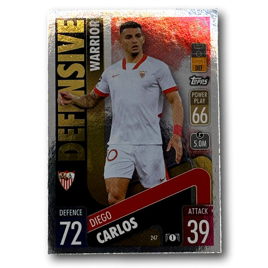 Topps Match Attax 2021/22 - Defensive Warrior - Diego Carlos