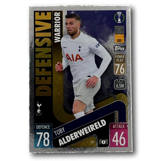 Topps Match Attax 2021/22 - Defensive Warrior - Toby Alderweireld