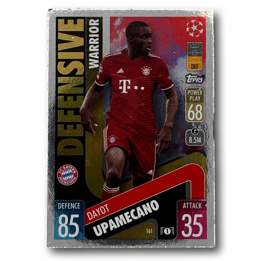 Topps Match Attax 2021/22 - Defensive Warrior - Dayot Upamecano