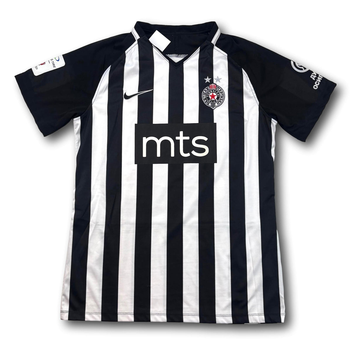 FK Partizan Belgrad - 2018-19 - Matchprepared - Heim - M - Nike - Stevanović #80 - signiert
