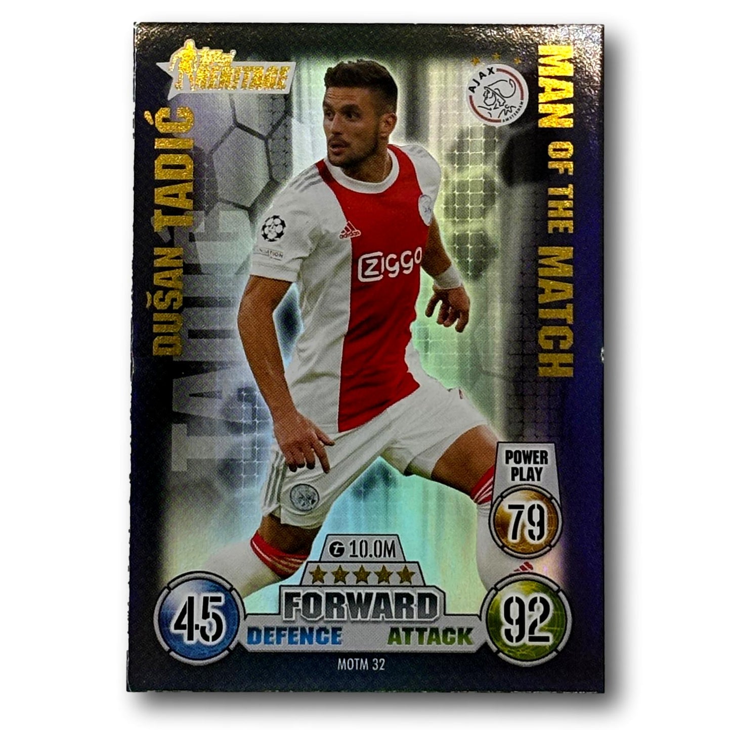 Topps Match Attax 2021/22 Heritage - Homme du match / Attaquant - Dušan Tadić