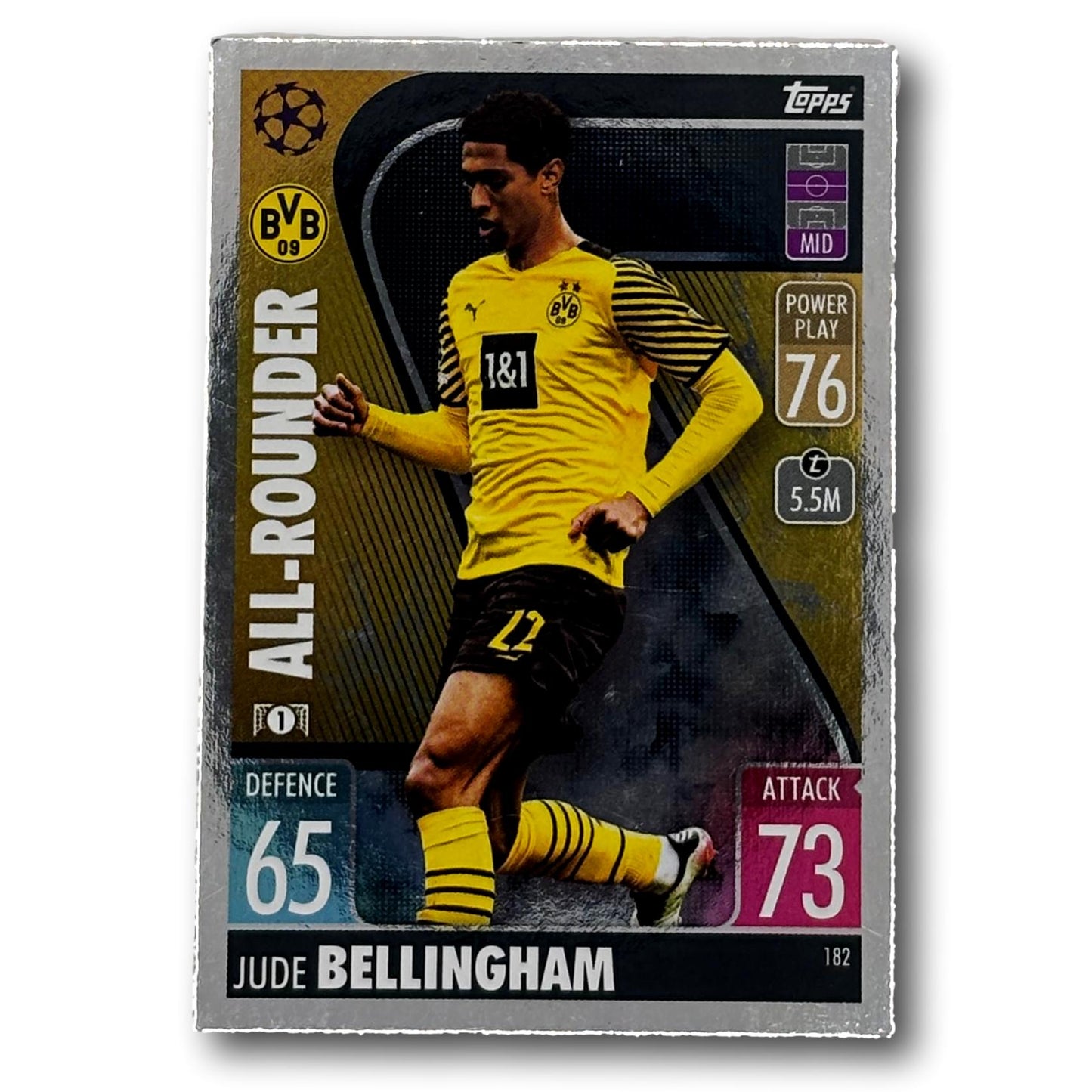 Topps Match Attax 2021/22 - Joueur polyvalent - Jude Bellingham