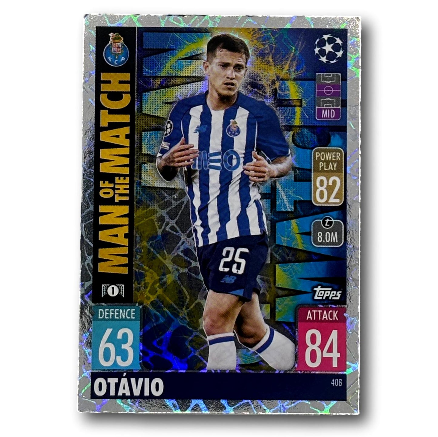 Topps Match Attax 2021/22 - Man of the Match - Otávio