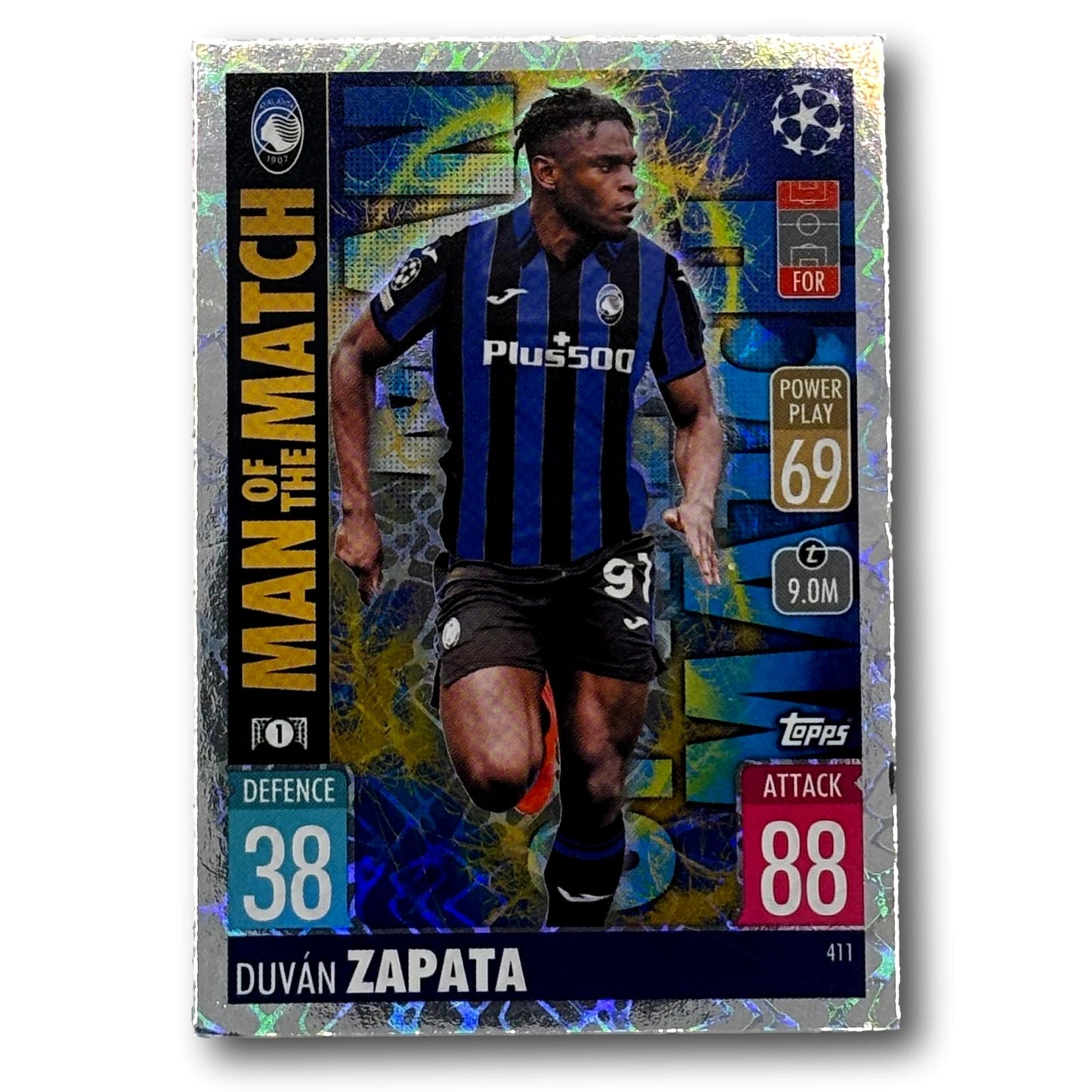 Topps Match Attax 2021/22 - Man of the Match - Duvan Zapata